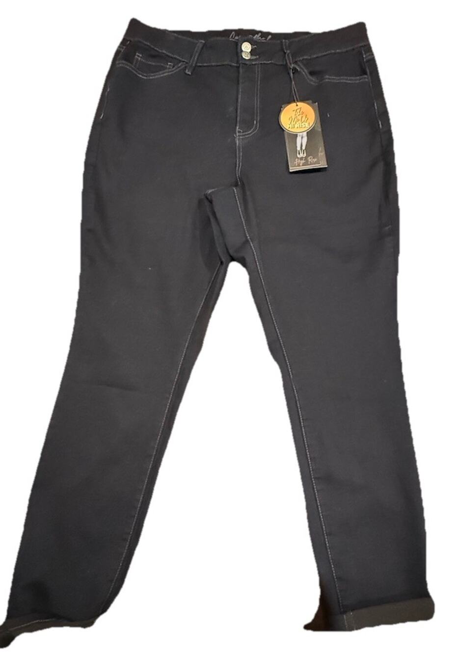 Copper Flash Denim Hi Rise Ankle Skinny Jeans Women’s 16W Dark Wash Stretch NWT
